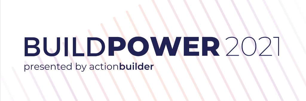 A banner image promoting the Build Power 2021 convening.