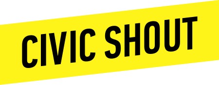 The Civic Shout logo