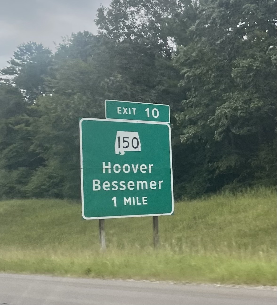 Alabama Highway 150, Exit 10, Hoover & Bessemer
