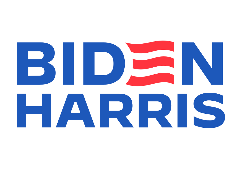 The Biden Harris 2024 logo